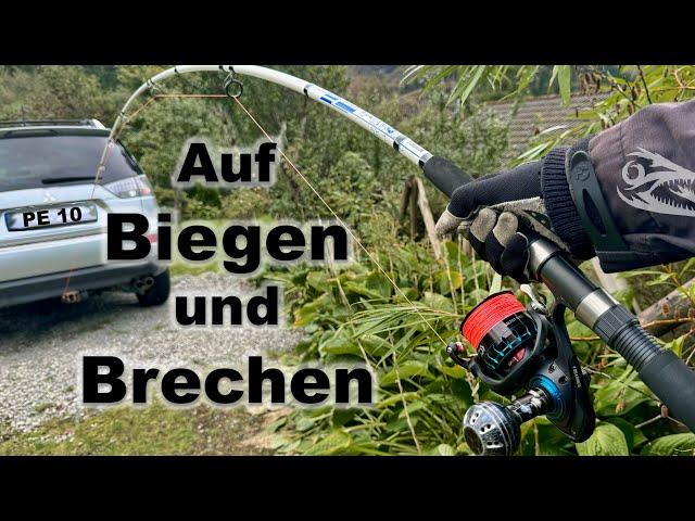 Was geht zu Bruch? Schnurtest  PE 10 auf Biegen und Brechen!