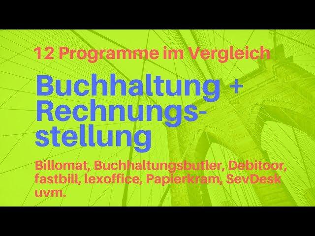 Buchhaltung & Rechnungsprogramme: Die 12 besten Anbieter im Vergleich