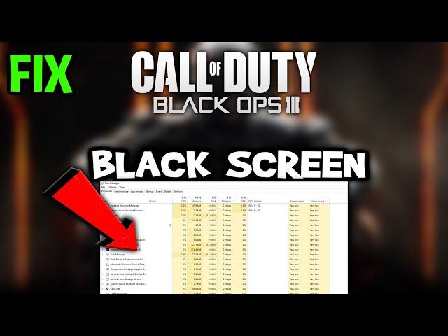 Black Ops 3 – How to Fix Black Screen & Stuck on Loading Screen