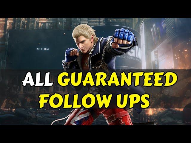 Tekken 8 Steve All guaranteed follow up | with input