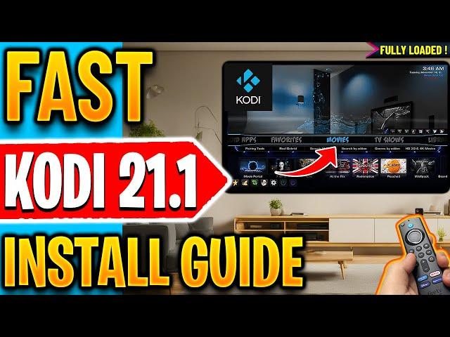  Unlock Streaming - Install Kodi 21.1 on Firestick / Android TV