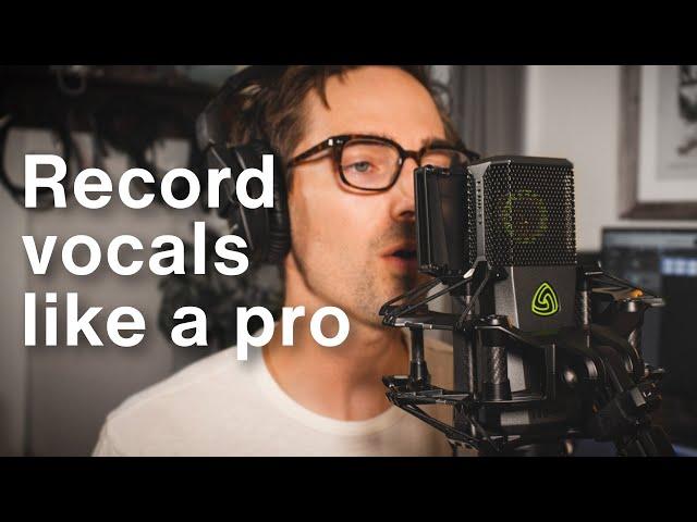 TOP 10 Tips for Recording Vocals in your Home Studio