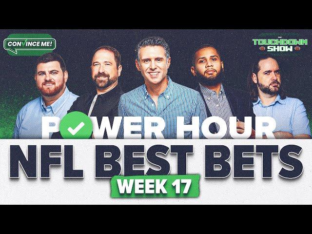 2024 NFL Week 17 NFL PLAYER PROPS & BETTING PICKS! | NFL Picks & Predictions | Power Hour