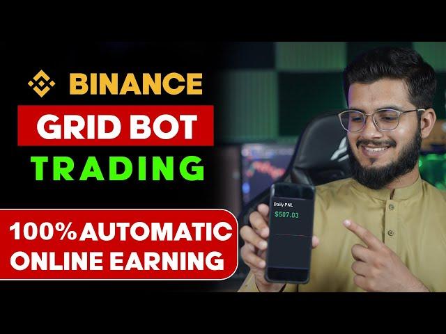 Binance Spot Grid Trading Bot Tutorial  - Earning $50 Dollars Daily