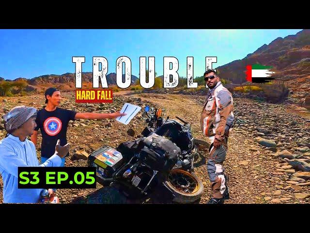 Major Trouble in Urdu MotoVlog | Middle East Motorcycle Tour S3- EP.05