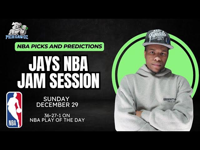 NBA Picks & Predictions Sunday 12/29/24 | Jay's NBA Jam Session