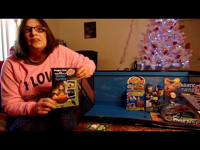 Zoo Med 20 Gallon Reptihabitat Aquatic Turtle Kit Review and Unboxing