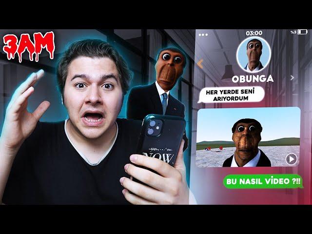 GECE 3'te OBUNGA NEXTBOT BANA VİDEO ATTI !! (nolur yardım edin)