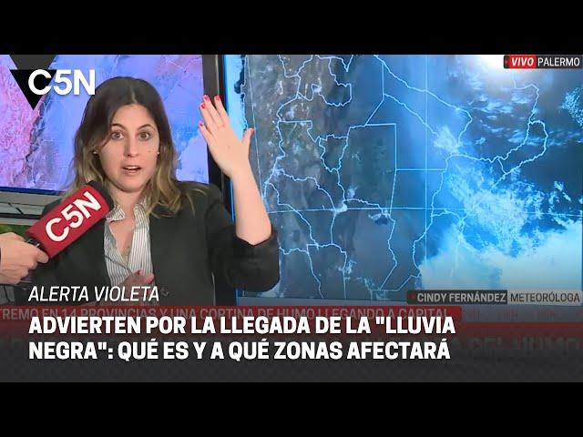 ALERTA por HUMO en el AMBA: el SMN extendió la ADVERTENCIA a CABA y 15 PROVINCIAS