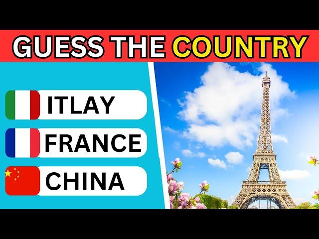 Can You Guess the Country from Its Famous Landmark? | Quiz Genzee