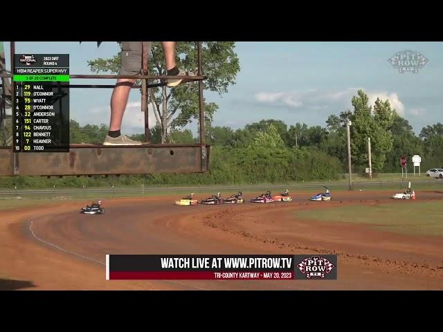 LIVE LOOK-IN: WKA National Dirt Series - Tri-County Kartway - May 20, 2023