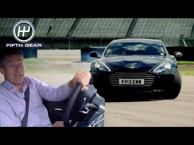 Tiff's Legendary Aston Martin Rapide Track Test | Fifth Gear