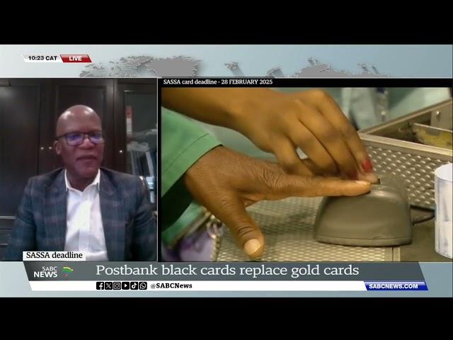 SASSA Deadline | Beneficiaries urged to get new Postbank Black Cards before end of this month