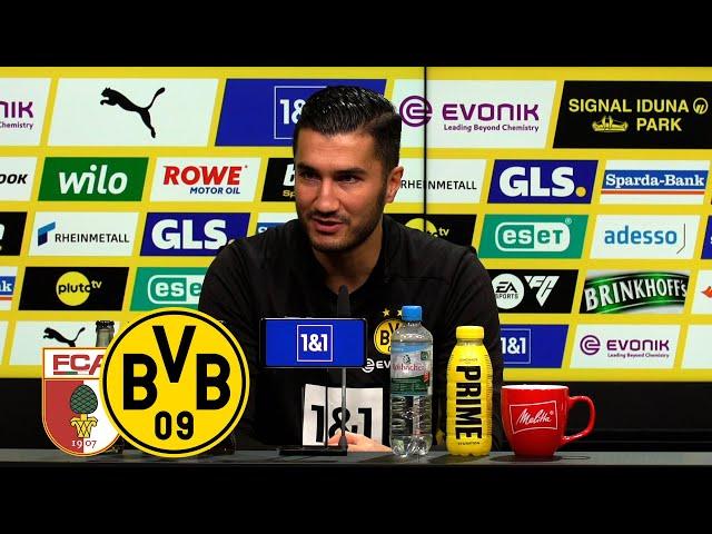 „Ganz wichtiges Spiel für uns!“ | PK mit Sahin | FC Augsburg - BVB