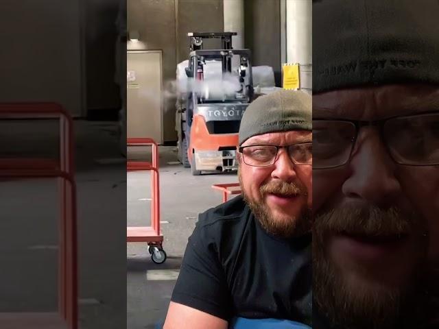 Forklift Fail Analysis Smoke Machine