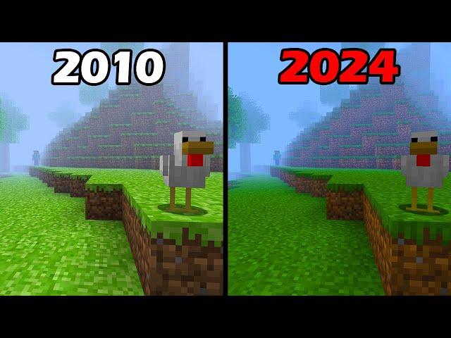 herobrine seed 2010 vs 2024