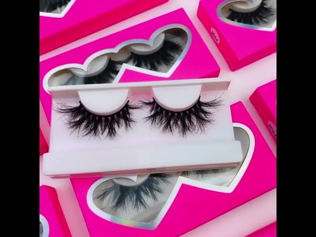 Wholesale mink lashes and packaging