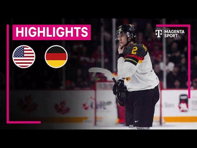 USA - Deutschland | IIHF U20 Eishockey-WM | MAGENTA SPORT