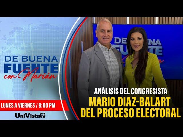 Análisis del Congresista Mario Diaz-Balart del proceso electoral