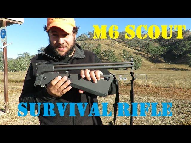 M6 Scout Survival Rifle - Review and Shooting!