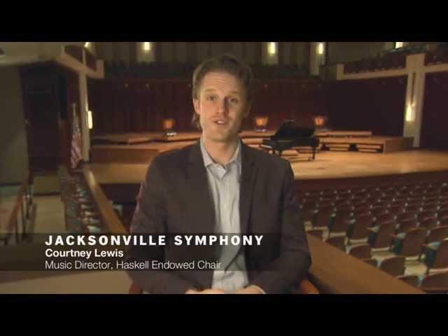 Message from Courtney Lewis, Music Director, Jacksonville Symphony