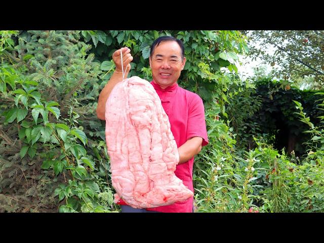 10kg Pork Fat Deep-fried until Crispy! Turning to The Most Flavorful Buns! | Uncle Rural Gourmet