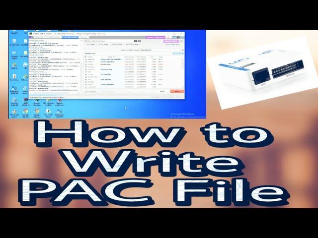 How to Write Pac File UFI EMMC ToolBox