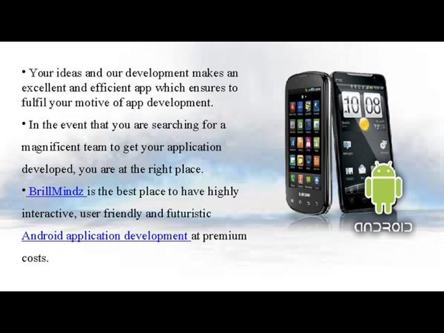 Android application development companies in Dubai