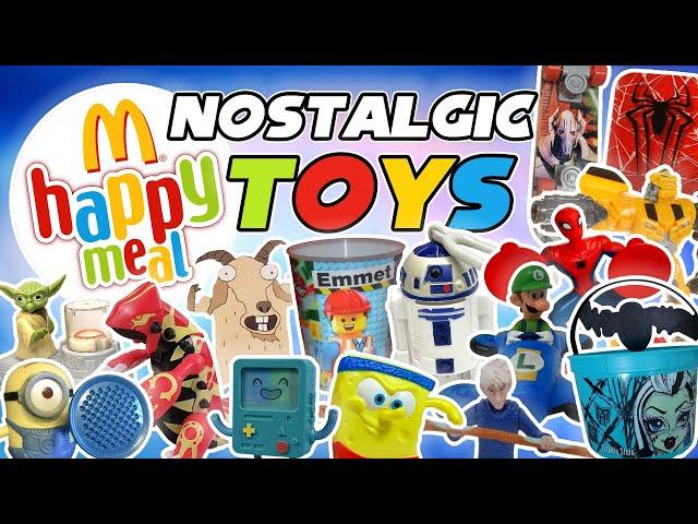 The World Of Nostalgic McDonald's Happy Meal Toys!