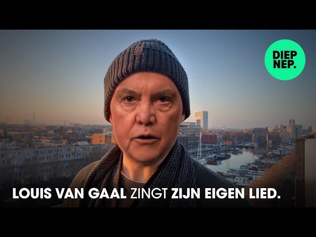 Louis van Gaal zingt zijn eigen lied [Deepfake]