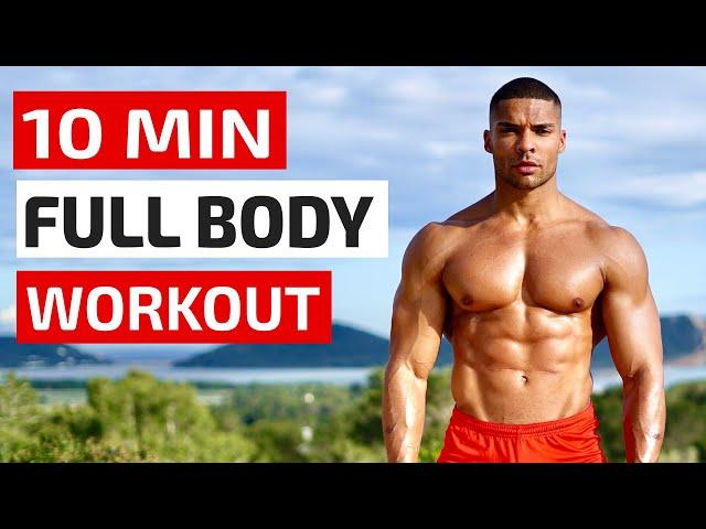 Best No Gym at Home 10 Minute Workout - Full Body