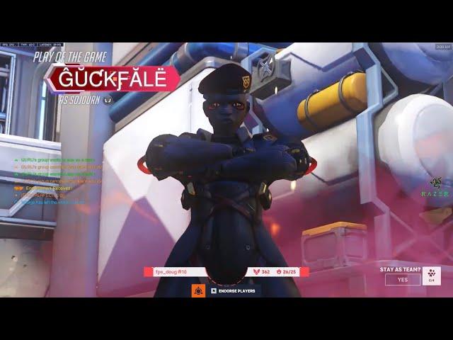 What TOP 1% Sojourn looks like - POTG! GALE ADELADE SOJOURN  OVERWATCH 2 SEASON 13