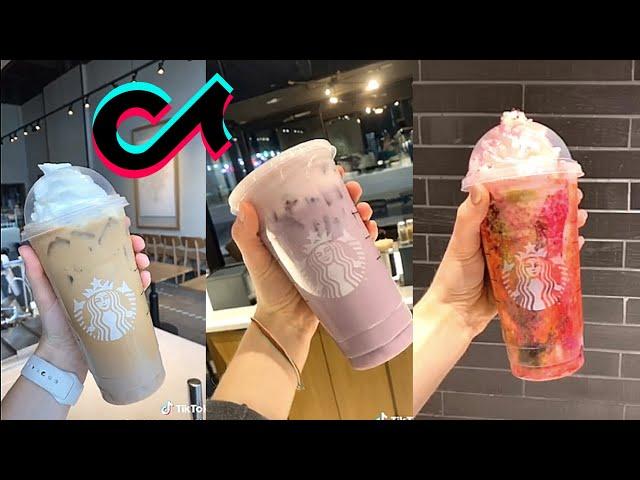 Making Starbucks Drinks TikTok - Best Starbucks Drinks On Tik Tok -  Tiktok Compilation