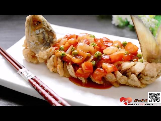 宴客 年菜 海鮮料理【糖醋松鼠魚】ღ 開心料理