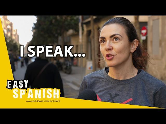 How Many Languages Do Barcelona Locals Speak? | Easy Spanish 356