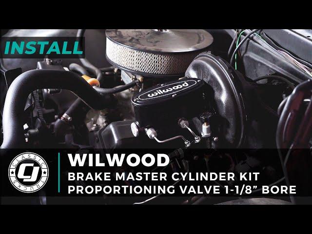 Classic Chevy Brake Master Cylinder Kit | Wilwood | 1963-1987 C10 Install