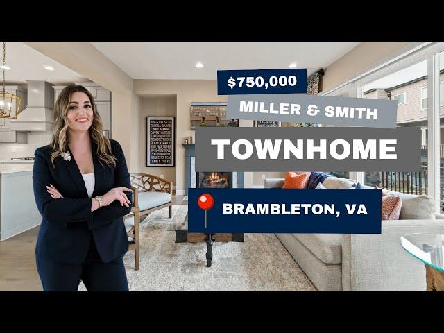 Miller & Smith Tatton Model 3-level Townhome - Brambleton Town Center - 42308 Porter Ridge Terrace