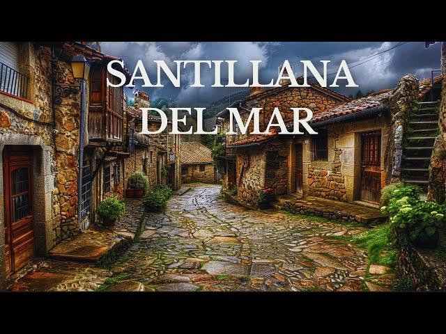 Wandering Through Stone Streets: Santillana del Mar, SPAIN   | Walking Tour 4K