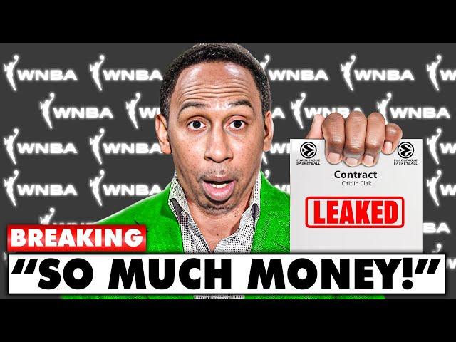 Stephen A. Smith Just LEAKED BIZARRE Details About Caitlin Clark’s EUROPE Contract!