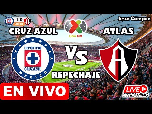 Donde ver Cruz Azul vs. Atlas EN VIVO hoy repechaje Liga MX 2023 cruz azul vs atlas hora y canal HOY