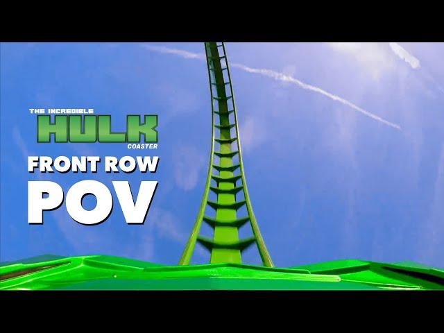 The Incredible Hulk Coaster | Official Ride POV | Islands Of Adventure