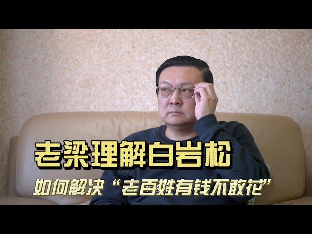 老梁非常理解白岩松 如何解决“老百性有钱不敢花”的问题｜2024｜中国经济｜消费降级