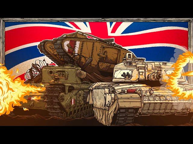 Evolution of British Tanks | Animated History