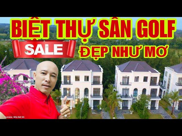 BIỆT THỰ SÂN GOLF QUÁ ĐẸP 10x20 KHU NHÀ GIÀU SANG CHẢNH BÁN West Lakes Golf | #bietthusaigon