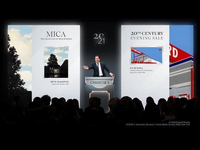 Livestream | MICA: THE COLLECTION OF MICA ERTEGUN Part I and 20th Century Evening Sale | New York