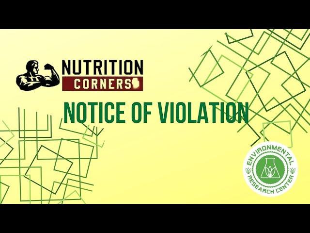 The Nutrition Corners: NOTICED for Alleged LEAD in 13 Additional Products