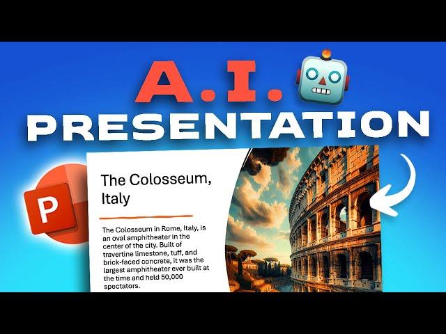 How to make a presentation with AI 