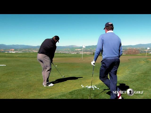 Jason Gore - 9 iron chip shot