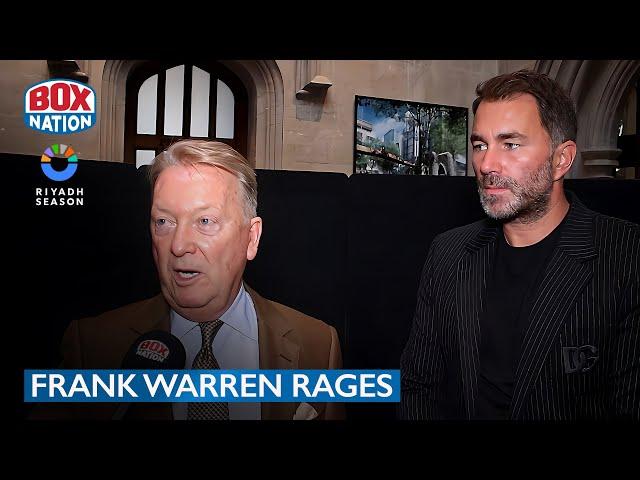 "TOTAL B*LLOCKS!" - Frank Warren LEFT FUMING In Interview With Eddie Hearn