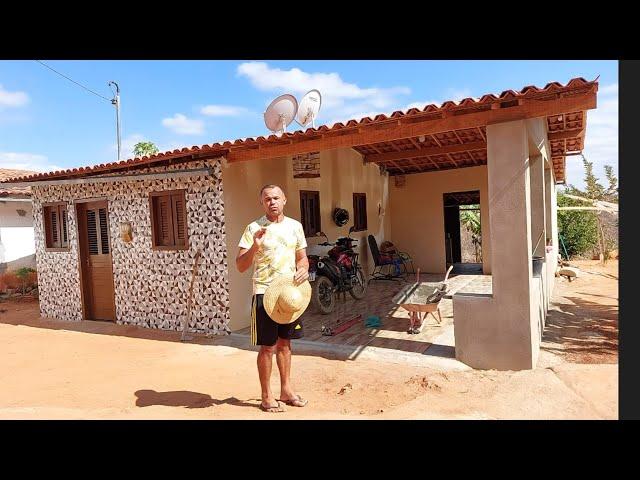 bastidores !! Seu Sérgio coloca cerâmica no alpemdre da casa dele !!